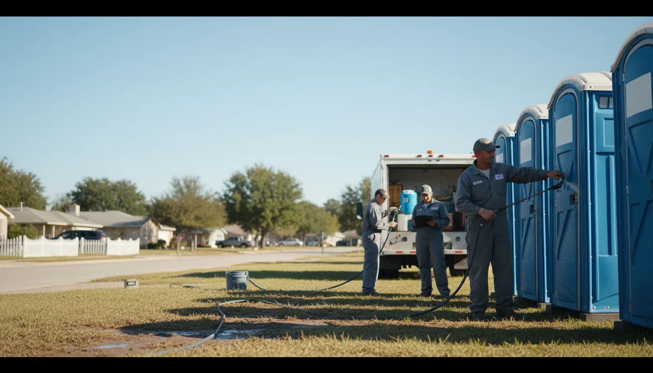 Long-Term Portable Toilet Rental in Viola, KS near me